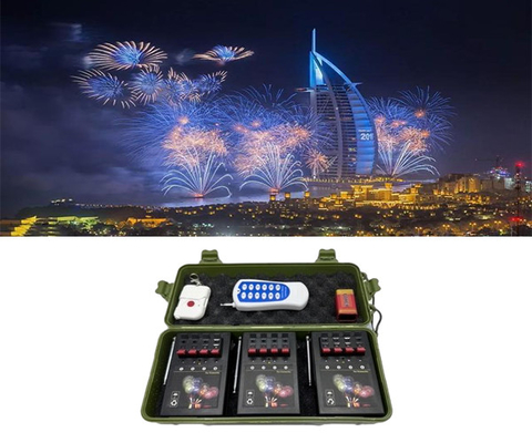 70-100m Stage Remote Control Indoor Cold Fountain Base Elektroniczny system strzelania Fajerwerki