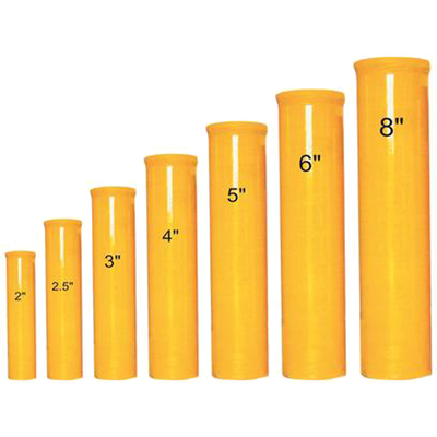 HDPE Włókno szklane Firework Morterowe Rury 3 Inch 4 Inch Dla Stron
