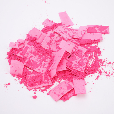 Różowa impreza Confetti Shooter biodegradowalny na ślub urodzinowy