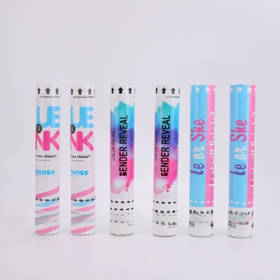 OEM ODM Biodegradable Confetti Poppers Celebracja Ślub Urodziny