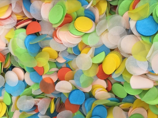Wielkość sprzedaży hurtowej Biodegradable Confetti Party Streamer Wedding Confetti Paper
