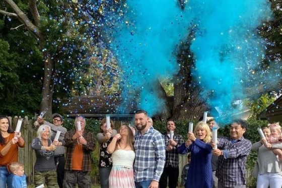 Różnica płci Poppers Ręczny Konfetti Cannon OEM ODM