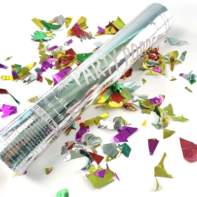 Płeć Konfetti Poppers Biodegradowalna Płeć Reveal Confetti Kolor Efekt Dymu