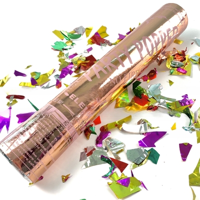 Płeć Konfetti Poppers Biodegradowalna Płeć Reveal Confetti Kolor Efekt Dymu