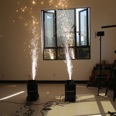 Telekom 700w Dmx Sparking Cold Spark Fountain Machine Ślub