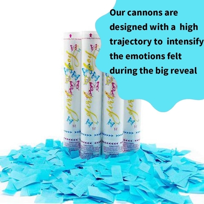 Płeć Reveal Confetti Party Popper Kolorowy Dym Holi Powder biodegradowalny płomienioodporny party popper confetti