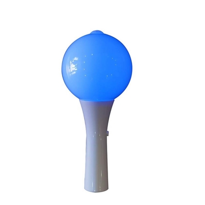 18*10CM LED Glow Blinking Stick White Shell Ball Wand Na festiwalne materiały koncertowe