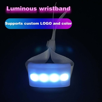 Personalizowane zdalne sterowanie Świecące regulowane LED Światło z bransoletkami NFC RFID Custom Promotional