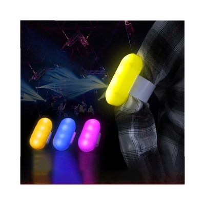 Imprezy Duże wydarzenia Custom LOGO Light Up Wristbands Remote Controlled LED Glow Bracelets