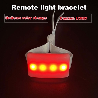 Personalizowane zdalne sterowanie Świecące regulowane LED Światło z bransoletkami NFC RFID Custom Promotional