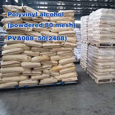 Pva Powder Polyvinyl Alcohol 2488 Particle Pva088-50 Wysokiej lepkości, wysokiej piankowości, klejnot specjalnego przeznaczenia