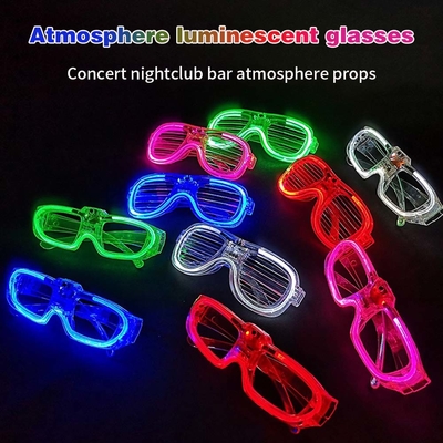 Okulary LED Okulary neonowe Okulary słoneczne Oświetlenie Okulary Artykuły imprezowe Rave Kostumy imprezy DJ Okulary słoneczne Dekoracja imprezy urodzinowej