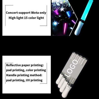 Akrylowy Mini Led Stick z Rotary Switch Custom Laser Logo Mini Glow Led Akrylowy Mini Led Stick Led Pen Light