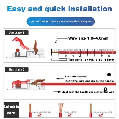 26-21 AWG Wire Connector Gel Filled Bridging Connector 101E