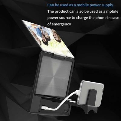 Zwiększacz ekranu telefonu 3D z głośnikami Bluetooth