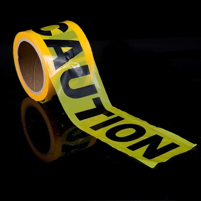 200 m długości PET Safety Warning Warning Tape z wodoodporną drukowaną wstążką barierową