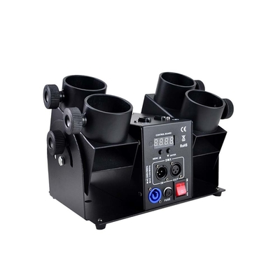 120W 4 głowica elektroniczne konfetti Launcher Maszyna z DMX sterowanie dla ślubu urodziny konfetti Cannon
