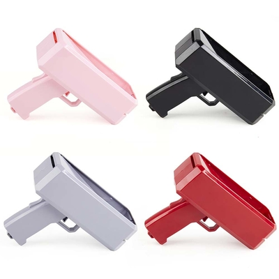 Dekoracja imprezy Urodziny Pieniądze Cannon Spray Prawdziwy Plastikowy Pistolet Rozrzucacz Złoto Zabawki Dolar Pieniądze Pistolet do zabawy