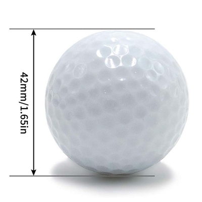 Niestandardowe błyskawiczne światła piłki golfowe Kolorowy asortyment masowy do praktyki sportowej