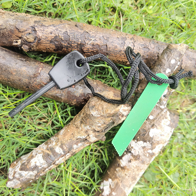 Przenośny Mini Emergency Premium Survival Magnesium Fire Starter Z Scraperem