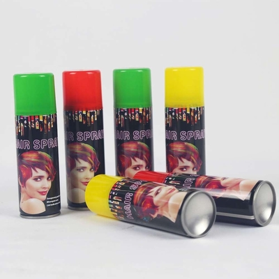 Popularny sprzęt do imprezy 250 ml tymczasowy spray do włosów magiczny spray do włosów kolorowy